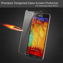 Ultra fino à prova de explosão premium vidro temperado protetor de tela filme anti-risco para samsung galaxy note 3 n9005 pçs/lote 2024 - compre barato