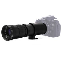 Jintu câmera fotográfica, lente teleobjetiva 420mm-800mm, adaptador t2 para pentax k3 k5 k7 k20d 2024 - compre barato