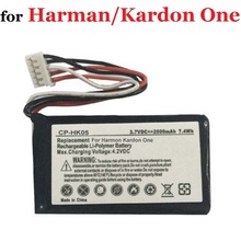 Аккумулятор 2000 мАч 3,7 В для Harmon Kardon One speaker литий-полимерный перезаряжаемый аккумулятор для замены + код трека 2024 - купить недорого