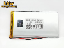 Bateria recarregável de 3.7 v e 8873130 mah, bateria de polímero de lítio para tablet, dvd, gps, brinquedos elétricos, 1/10000 peças 2024 - compre barato