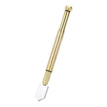 Многофункциональный алмазный резак для стекла, алмазный наконечник, нож для резки плитки, инструменты для резки стекла, скользящая металлическая ручка, скребок, гравер 2024 - купить недорого