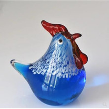 Crystal chicken crafts ornaments, creative glass crafts, home desktop decorations, wedding gifts 2024 - buy cheap