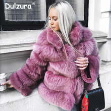 Women Winter 2018 Luxury Faux Fur Jackets Coats Shaggy Thicken Warm Outerwear Overcoat Ins Fashion High Street Fake Fox Fur Coat 2024 - buy cheap