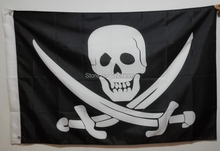 Pirate Flag hot sell goods 3X5FT  90x150cm Skull and Cross Crossbones Jolly Roger 2024 - buy cheap