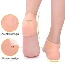 Silicone Moisturizing Gel Heel Socks Cracked Foot Skin Care Protect Foot Chapped Care Tool Health Monitors Massager 2024 - buy cheap