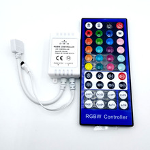 Controlador remoto infrarrojo, tira de luz LED de 40 teclas RGBW/RGBWW SMD 5050, CC de 12V, 24V, 6A, atenuador, 20 colores 2024 - compra barato