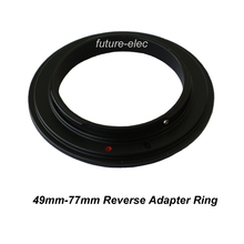 49mm 52mm 55mm 58mm 62mm 67mm 72mm 77mm Macro Reversing Reverse Camera Lens Adapter Converter Ring for Canon EOS DSLR EF/EF-S M/ 2024 - buy cheap