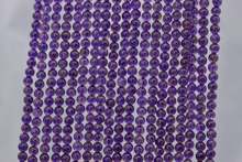 Genuine Natural Purple Amethysts Loose Beads Grade AA Round Shape 4mm 6mm 1string 15.5" 2024 - buy cheap