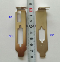 Высокое качество видеокарта 8 см 2U низкопрофильный кронштейн DP + DVI + VGA для Lenovo HP Dell маленькое шасси 2024 - купить недорого