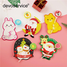 50PCS/Set Animals Candy Lollipop Decoration Card Kawaii Cartoon Desig Birthday Party Favor Wedding Decoration Diy Gifts For Kid 2024 - buy cheap