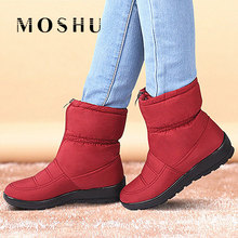 Winter Women Boots Female Waterproof Ankle Boots Down Warm Snow Boots Ladies Shoes Woman Zipper Fur Insole Free Botas Mujer 2024 - buy cheap