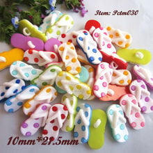 2016 new 480pcs Mixed color flip flop shape buttons for Decoration Plastic Combine Cartoon Buttons for Craft Sewing Wholesale 2024 - buy cheap