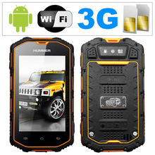 Original Hummer H5:IP67 Waterproof Phone MTK6572 Dual Core 3G Smartphone GPS  Bluetooth Dustproof Shockproof  Russian Portuguese 2024 - buy cheap