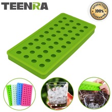 TEENRA 1Pcs 40 Cavity Silicone Ice Cube Mini Ice Ball Maker Silicone Ice Cube Trays Mould Sphere Ice Mold Maker Form 2024 - buy cheap