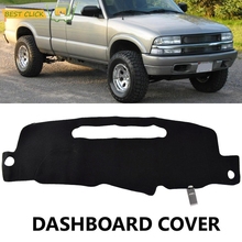 Крышка приборной панели Xukey Dash коврик Dashmat для Chevrolet S10 Blazer Mini 1998 1999 2000 - 2004 Dash Board Cover Pad солнцезащитный коврик 2024 - купить недорого