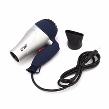 1500W Mini Size Foldable Hair Blower EU Plug Traveller Household Electric Hair Dryer With Collecting Nozzle Low Noise Hairdryer 2024 - buy cheap