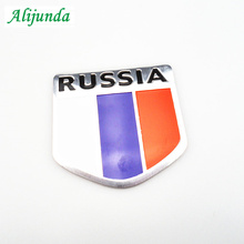 High quality Russian 3d flag logo car sticker for  Ford Buick Regal Lacrosse Excelle GT/XT/GL8/ENCORE/Enclaves/Envision 2024 - buy cheap
