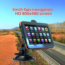 Oriana 886h car gps navigator 5'' 5 Inch car GPS navigation 800x480 Screen DDR 128M 8GB navitel Russian GPS Europe map FM 2024 - buy cheap