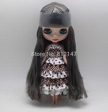 Бесплатная доставка куклы телесного цвета (темно-серые волосы) 2024 - купить недорого