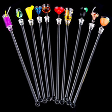 10pcs/set New Arrival Cute Cocktail Drink Mixer Bar Puddler Muddler Stirring Mixing sticks Ladle Stirrer Swizzle Sticks 22cm 2024 - buy cheap