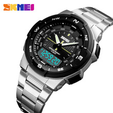 SKMEI Men Watch Quartz Sports Watches Fashion Stainless Steel Mens Watches Top Brand Luxury Business Waterproof Wrist Watch Men 2024 - buy cheap