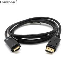 HIPERDEAL 4K*2K DisplayPort DP to HDMI Male Converter Adapter Cable 2.0V Oct30 HW 2024 - buy cheap
