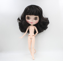 O Envio gratuito de big desconto RBL-639J DIY Nude Blyth 4 cor dos olhos grandes boneca de presente de aniversário da boneca para a menina com a bela cabelo bonito brinquedo 2024 - compre barato