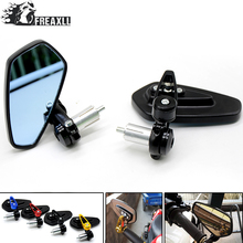 Universal Motorcycle motorbike acessories Mirrors Side Rearview Mirror 7/8"" 22mm handle bar For Honda dio kawasaki versys 650 2024 - buy cheap