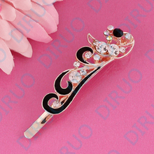 Hot Selling Chic Crystal Flower Hairpins Hair Jewelry Headwear Barrettes Hair Accessories 2024 - buy cheap