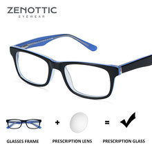ZENOTTIC Boys Prescription Glasses Anti Blue Ray Progress Prescription Lens Fashion Acetate Glasses Frame Eyewear Glasses BT8020 2024 - buy cheap