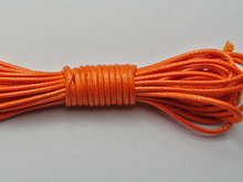 30 Meters Orange Korean Waxed Cord Thread Line 1.5mm for Jewelry String 2024 - buy cheap
