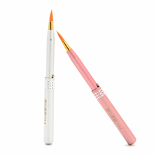 2Pcs /Lot Eshylala Gloss Lip Brush Pen Travel Capped Retractable Lipstick Brush High Quality Women Makeup Tools With Protect Cap 2024 - buy cheap