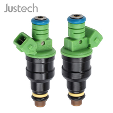 Justech 42lb Fuel Injectors 0280150558 0280155968 For Ford Chevrolet Pontiac GM LT1 LS1 LS6 Mustang SOHC DOHC V8 440cc EV1 2024 - buy cheap