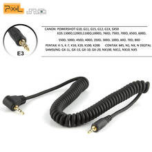 PIXEL CL-E3 беспроводной пульт дистанционного управления спуска затвора кабель для Canon 1300D 1200D 1100D 1000D 760D 750D 700D RW-221 TW-252 2024 - купить недорого