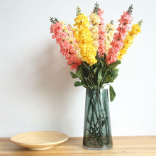 Artificial Delphinium Flowers with Full Blooming Artificial Antirrhinum Snapdragon Silk Flowers Wedding Home Decor 2024 - купить недорого