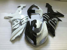 Motorcycle Fairing kit for KAWASAKI Ninja ZX10R 2006 2007 ZX10R 06 07 zx 10r 06 07 White gloss black Fairings set+7 gifts SK18 2024 - buy cheap