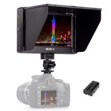 Viltrox 7'' DC-70II  Clip-on TFT HD LCD 4K Camera Video Monitor Display HDMI AV Input for Canon Nikon DSLR BMPCC + Free battery 2024 - buy cheap