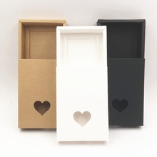 10 pcs White/Black/Kraft paper Drawer shape Handmade Soap Packaging Paper Boxes Gift packaging box Jewelry Storage box 2024 - buy cheap