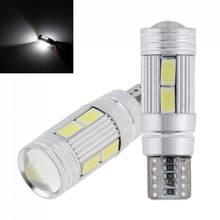 2pcs 5630 T10 10SMD Car Styling Auto LED Light Bulb No Error Parking Car Side Light 2024 - buy cheap