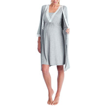 Женское кружевное платье для беременных, повседневная для кормления ребенка, платья для беременных, пижамы, ночное платье, халат, Enceinte 2024 - купить недорого