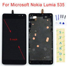 STARDE-pantalla LCD de repuesto para Microsoft Nokia 535, montaje de digitalizador con pantalla táctil de 5 pulgadas 2024 - compra barato