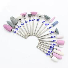 19pcs Gravel Ceramic Finishing Stone FG Bur Polisher 2.35mm Dental Lab 2024 - buy cheap