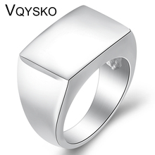 Мужское кольцо, модное, высокополированное, из нержавеющей стали, байкерское 2024 - купить недорого