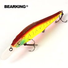 Bearking excellent action A+ fishing lures, assorted colors, minnow crank 110mm 14g,Tungsten ball 2017 hot model crank bait 2024 - buy cheap