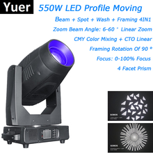 Professional Lighting 550W Moving Head Beam Spot Wash Framing 4IN1 Moving Head Light Dj Equipments Laser Projector Beam Effect 2024 - buy cheap