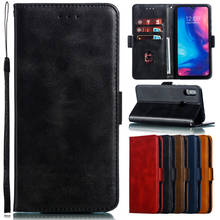 Leather Case on sFor Xiaomi Mi 9 8 Lite A1 A2 Lite Redmi Note 5 7 6 Pro 4X S2 4A 5Plus Case Cover Flip Wallet Phone Cases Coque 2024 - buy cheap