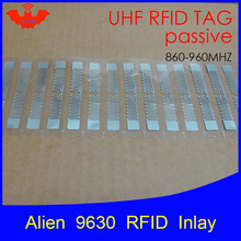 UHF RFID tag Alien 9630 inlay 915mhz 900mhz 868mhz 860-960MHZ Higgs3 EPC Gen2 ISO18000-6c smart card passive RFID tags label 2024 - buy cheap