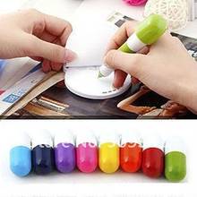 6 pcs/Lot, Free Shipping, Novelty Pill Capsule Retractable Telescopic Style Ballpoint Pen, Lovely Gift Pen. Mixed 6-8 Colour. 2024 - buy cheap