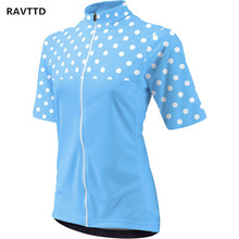 2017 Blue Color Women Bike Cycling Jersey Cycling Clothing Bike Bicycle Wear Breathable Bicycle Clothing Ropa Ciclismo 2024 - buy cheap