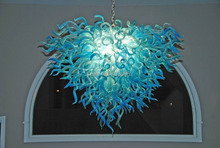 Heart Shape New Design Blown Glass Contemporary Crystal Chandelier 2024 - buy cheap